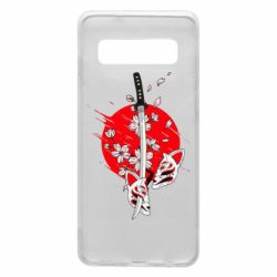 Чохол для Samsung S10 katana in sakura - PrintSalon
