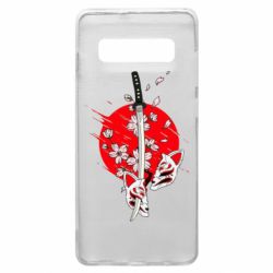 Чехол для Samsung S10+ katana in sakura
