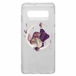 Чехол для Samsung S10+ Kochou Shinobu аnime Demon Slayer