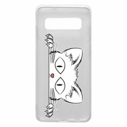 Чехол для Samsung S10 Котейка - PrintSalon