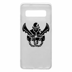 Чехол для Samsung S10 Kratos silhouette - PrintSalon