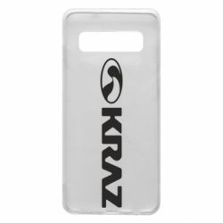 Чехол для Samsung S10 КРаЗ логотип - PrintSalon