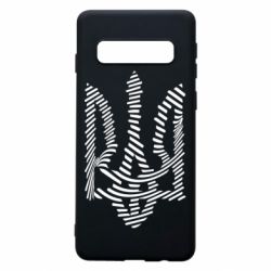 Чохол для Samsung S10 Креативний герб України.