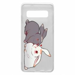 Чехол для Samsung S10 Кролики Вэй и Лань - PrintSalon