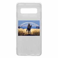 Чехол для Samsung S10 Марка с Крымским мостом - PrintSalon