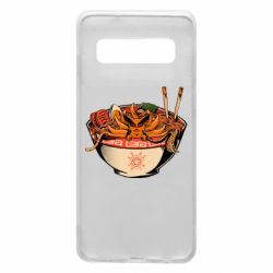 Чехол для Samsung S10 Kurama in ramen - PrintSalon
