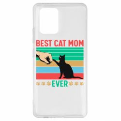 Чехол для Samsung S10 Lite Best cat mom ever - PrintSalon