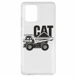 Чехол для Samsung S10 Lite CAT logo and truck - PrintSalon