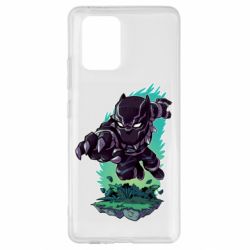 Чехол для Samsung S10 Lite Cute Black panther - PrintSalon