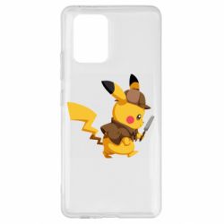 Чехол для Samsung S10 Lite Cute Detective Pikachu - PrintSalon
