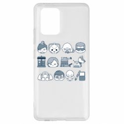 Чехол для Samsung S10 Lite Doctor who icons - PrintSalon