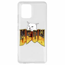 Чехол для Samsung S10 Lite Doom меов cat-PrintSalon Чехол для Samsung S10 Lite Doom меов cat