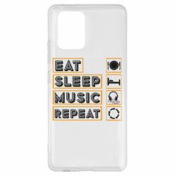 Чехол для Samsung S10 Lite Eat sleep dj repeat. - PrintSalon