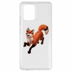 Чехол для Samsung S10 Lite Fox in flight - PrintSalon