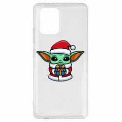 Чехол для Samsung S10 Lite Grogu Santa Claus - PrintSalon