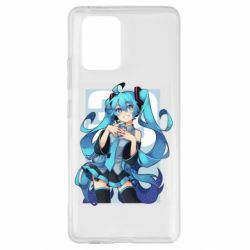 Чехол для Samsung S10 Lite Hatsune Miku art - PrintSalon