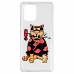 Чехол для Samsung S10 Lite Japanese Akatsuki cat - PrintSalon