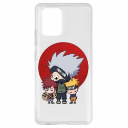 Чехол для Samsung S10 Lite Какаши, Наруто и Гаара-PrintSalon Чехол для Samsung S10 Lite Какаши, Наруто и Гаара