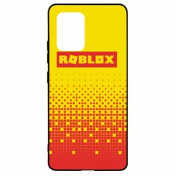 Чехол для Samsung S10 Lite Logo and squares - PrintSalon