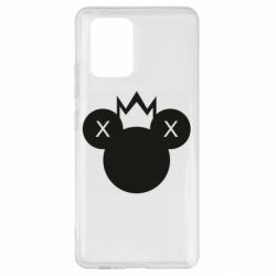 Чехол для Samsung S10 Lite Mickey with a crown - PrintSalon