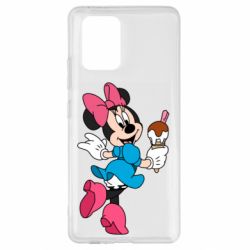 Чохол для Samsung S10 Lite Minnie Mouse and Ice Cream - PrintSalon