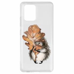 Чехол для Samsung S10 Lite Осенний ежик - PrintSalon