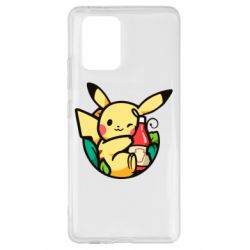 Чехол для Samsung S10 Lite Pikachu with ketchup - PrintSalon