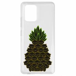 Чехол для Samsung S10 Lite Pineapple cat - PrintSalon