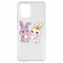 Чехол для Samsung S10 Lite Rabbits In Love - PrintSalon