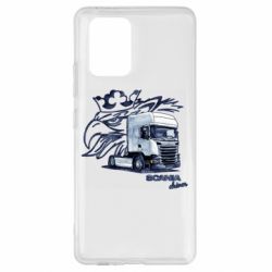 Чехол для Samsung S10 Lite Scania watercolor art - PrintSalon