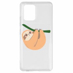 Чехол для Samsung S10 Lite Sloth on a branch - PrintSalon