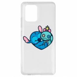 Чехол для Samsung S10 Lite Стич с куклой - PrintSalon