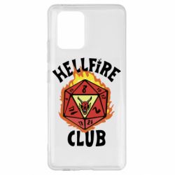 Чехол для Samsung S10 Lite Stranger Things: Hellfire club