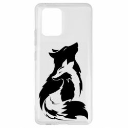 Чехол для Samsung S10 Lite Wolf And Fox - PrintSalon