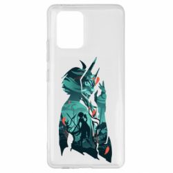 Чехол для Samsung S10 Lite Xiao silhouette - PrintSalon
