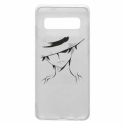 Чохол для Samsung S10 Luffy in a hat - PrintSalon