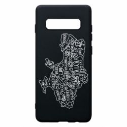 Чехол для Samsung S10+ Map Ukraine - PrintSalon