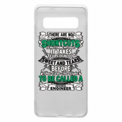Чехол для Samsung S10 Mechanical Engineer - PrintSalon