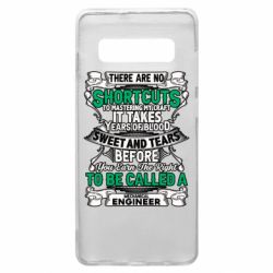Чехол для Samsung S10+ Mechanical Engineer - PrintSalon
