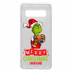 Чохол для Samsung S10 З Різдвом Христовим Україно-Грінч і Генератор - PrintSalon