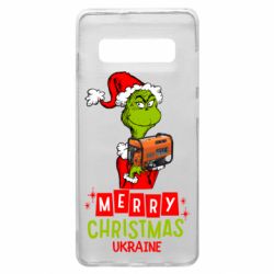 Чохол для Samsung S10+ З Різдвом Христовим Україно-Грінч і Генератор - PrintSalon