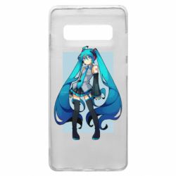 Чехол для Samsung S10+ Miku art - PrintSalon