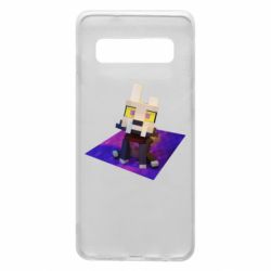 Чехол для Samsung S10 Minecraft King - PrintSalon