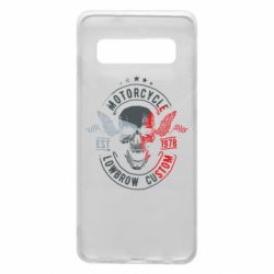 Чехол для Samsung S10 Moto skull - PrintSalon