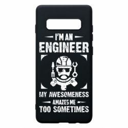 Чехол для Samsung S10+ My awesomeness amazes me too sometimes - PrintSalon