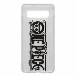 Чехол для Samsung S10 One Piece Logo Anchor - PrintSalon