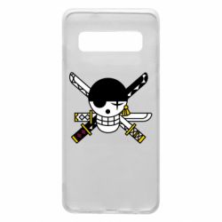 Чехол для Samsung S10 One Piece Zoro logo - PrintSalon