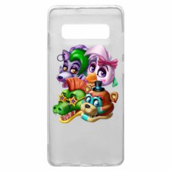 Чехол для Samsung S10+ Персонажи FNAF - PrintSalon