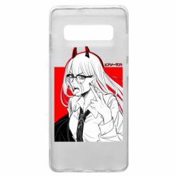 Чехол для Samsung S10+ Power red - PrintSalon