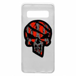 Чохол для Samsung S10 Punisher Coat of arms of Ukraine - PrintSalon
